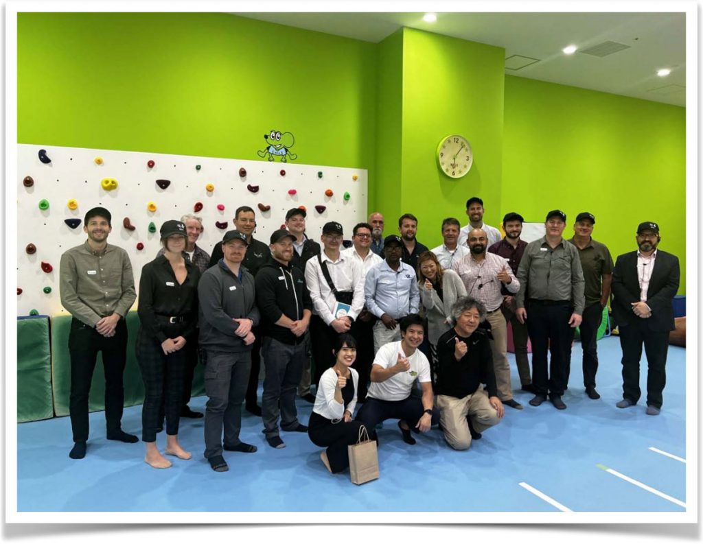 Team 34 group photo in Japan