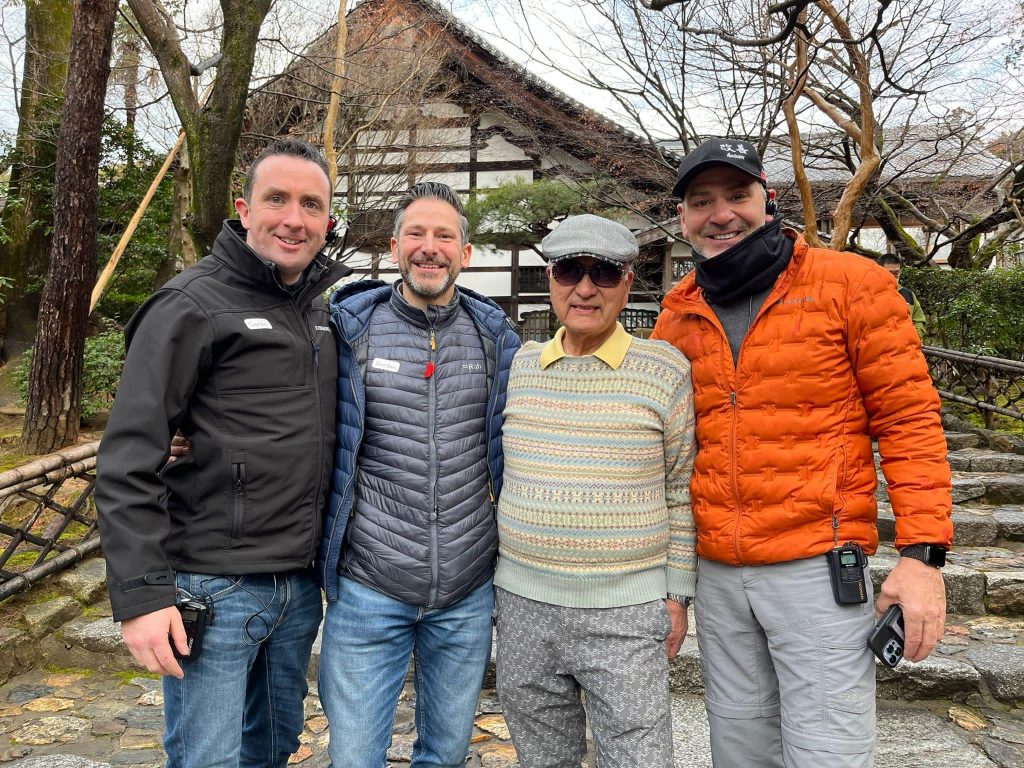 Ciaran Devine's team on the Japan Study Mission