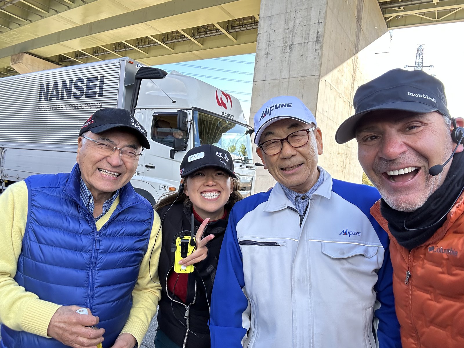 Mr. Amezawa, Mami Takeda, Mr. Umemura, and Paul Akers together in Japan